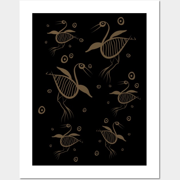 Cypriot Birds Illustration Wall Art by Tomas Sterancak